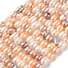 Natural Cultured Freshwater Pearl Beads Strands PA-CBABE82-01A-2