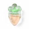 Transparent Acrylic Enamel Beads LS-OACR-N130-025-03-2