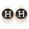 Golden Plated Alloy Charms ENAM-SZ0001-25B-H-2