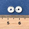 Flat Round Brass Beads KK-L230-04S-3