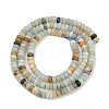 Natural Flower Amazonite Beads Strands X-G-H292-A21-01-3