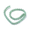 Natural Green Aventurine Beads Strands X-GSR024-2