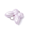 Opaque Acrylic Imitation Pearl Beads Pendants PALLOY-JF04296-01-5