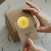 Self Adhesive Gold Foil Embossed Stickers DIY-WH0211-328-5