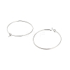 Brass Hoop Earring Findings LS-KK-R112-038D-2