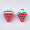 Handmade Polymer Clay Pendants CLAY-S091-91-1