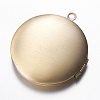 Brass Locket Pendants X-KK-N0116-078AB-2