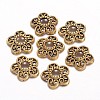Tibetan Style Alloy Bead Caps GLF10597Y-1