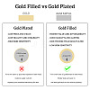 Brass Connector Charms FIND-TAC0014-47G-5