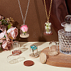 20Pcs Clear Glass Dome Cover AJEW-NB0007-84-4