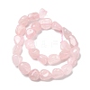 Natural Rose Quartz Beads Strands G-P601-A05-02-3