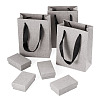 4Pcs Rectangle Paper Jewelry Display Cases CON-TA0001-39B-02-1