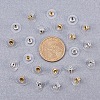 Brass Ear Nuts KK-PH0028-02M-4