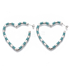 (Jewelry Parties Factory Sale)Brass Stud Earrings EJEW-S209-17B-03P-2