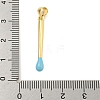Real 18K Gold Plated Brass Pendants KK-R159-40G-03-3