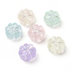 Transparent Frosted Acrylic Beads OACR-C013-31-1