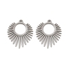 201 Stainless Steel Pendants STAS-U052-02E-P-1