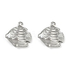 Ocean 304 Stainless Steel Pendants STAS-P390-01D-P-1
