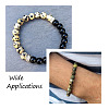 Yilisi 4 Strands 4 Style Natural Dalmatian Jasper Beads Strands G-YS0001-06-12