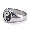 304 Stainless Steel Finger Rings STAS-H101-01P-11-1