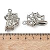 304 Stainless Steel Pendants STAS-P446-13H-P-3