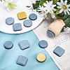 CHGCRAFT 24Pcs 2 Styles Self Adhesive Plastic Furniture Sliders FIND-CA0001-92-3