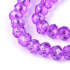 Baking Paint Glass Beads Strands LS-EGLA-Q120-D-A02-3