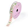 Single Face Printed Cotton Ribbons SRIB-T009-01E-1