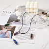 20Pcs 20 Style Natural Mixed Gemstone Double Terminated Pointed Pendants G-FW0001-15-6