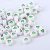 Opaque Acrylic Beads SACR-Q126-07I-1