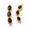 Rack Plating Eco-Friendly Brass Micro Pave Cubic Zirconia Pendants LS-KK-K165-27G-02-2