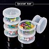 Transparent Plastic Bead Containers CON-BC0006-02-5