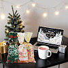 100Pcs 4 Styles Christmas Theme OPP Cellophane Candy Packaging Bags ABAG-TA0002-08-9