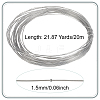 1 Roll 20M Plastic Coated Aluminum Wire OCOR-BC0007-82B-2