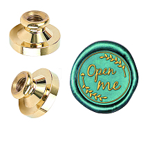 Wax Seal Brass Stamp Head AJEW-WH0209-681