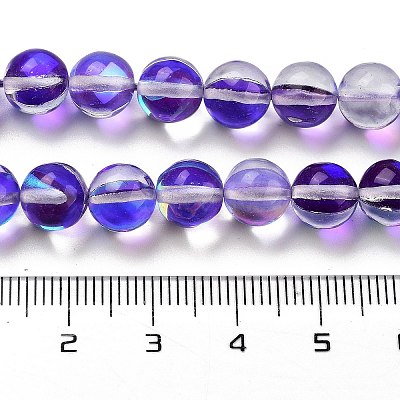 Transparent Glass Beads X-GLAA-B022-8mm-09-1