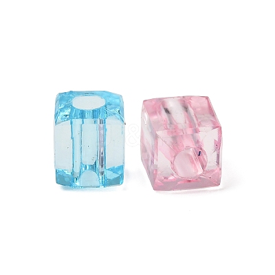 Transparent Acrylic Beads AC-CBA53C6-07-1