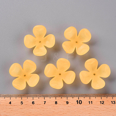 Frosted Acrylic Bead Caps MACR-S371-06A-719-1