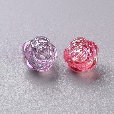 Transparent Acrylic Beads X-TACR-S154-33C-1