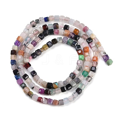 Natural Mixed Gemstone Beads Strands G-K312-01A-01-1