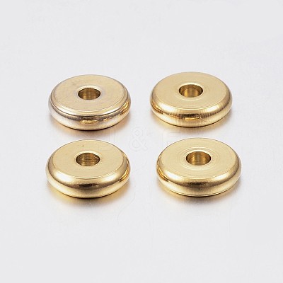 Ion Plating(IP) 304 Stainless Steel Spacer Beads STAS-F135-06G-1