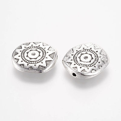 Tibetan Style Alloy Beads X-PALLOY-F173-05AS-1