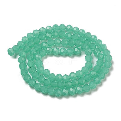 Imitation Jade Glass Beads Stands X-EGLA-A035-J6mm-D10-1