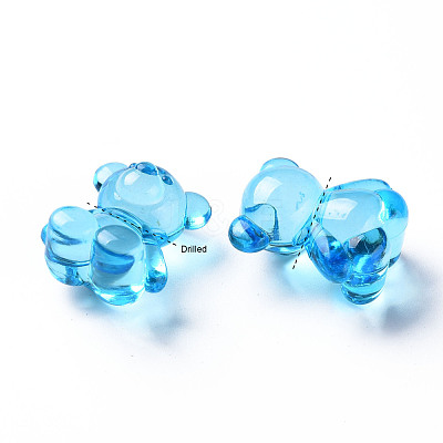 Transparent Acrylic Beads MACR-S373-54B-1