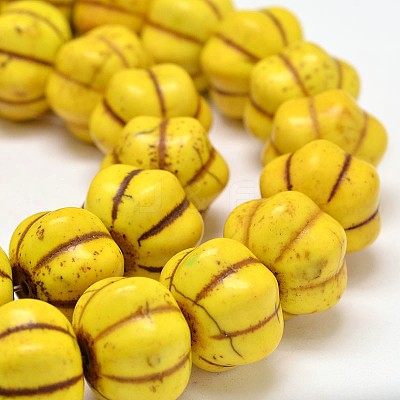 Dyed Synthetic Turquoise Bead Strands G-M148-09-C-1