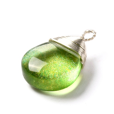 Glass Pendants X-PALLOY-JF00856-1