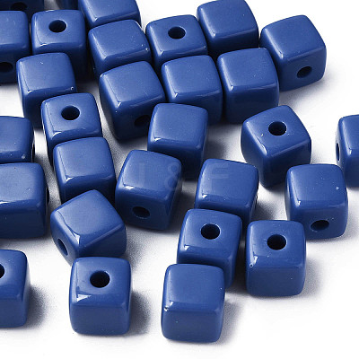 Opaque Acrylic Beads MACR-S373-141-A16-1