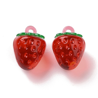 Transparent Acrylic Pendants OACR-C003-02A-1