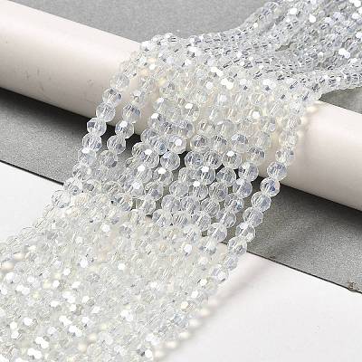 Imitation Jade Glass Beads Stands EGLA-A035-J4mm-B06-1