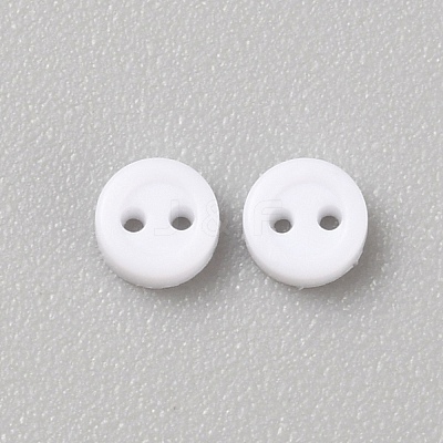 Resin Tiny Button FIND-WH0260-26A-1